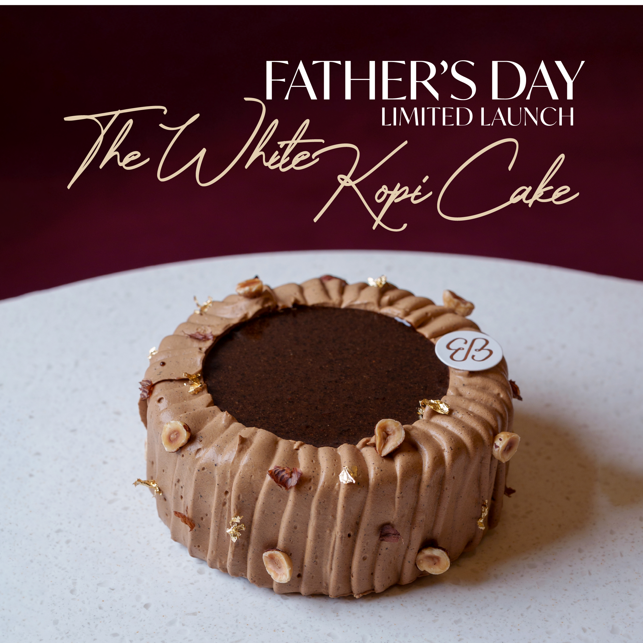 White Coffee Choc Cake (Father's Day 2026)