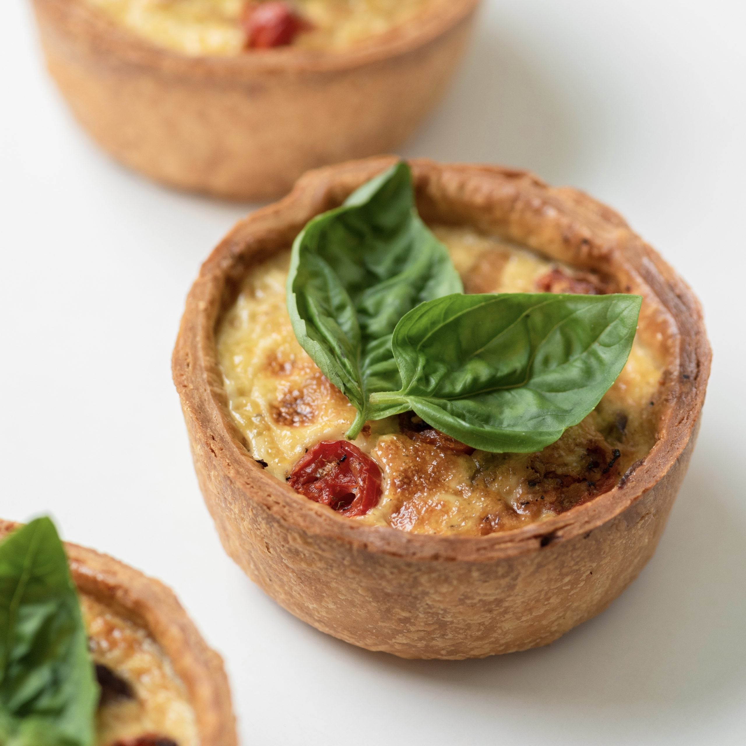 Mushroom Quiche