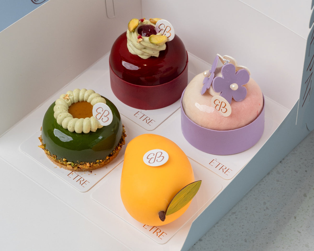 Petit Gateaux Set - 4pcs (Same day)