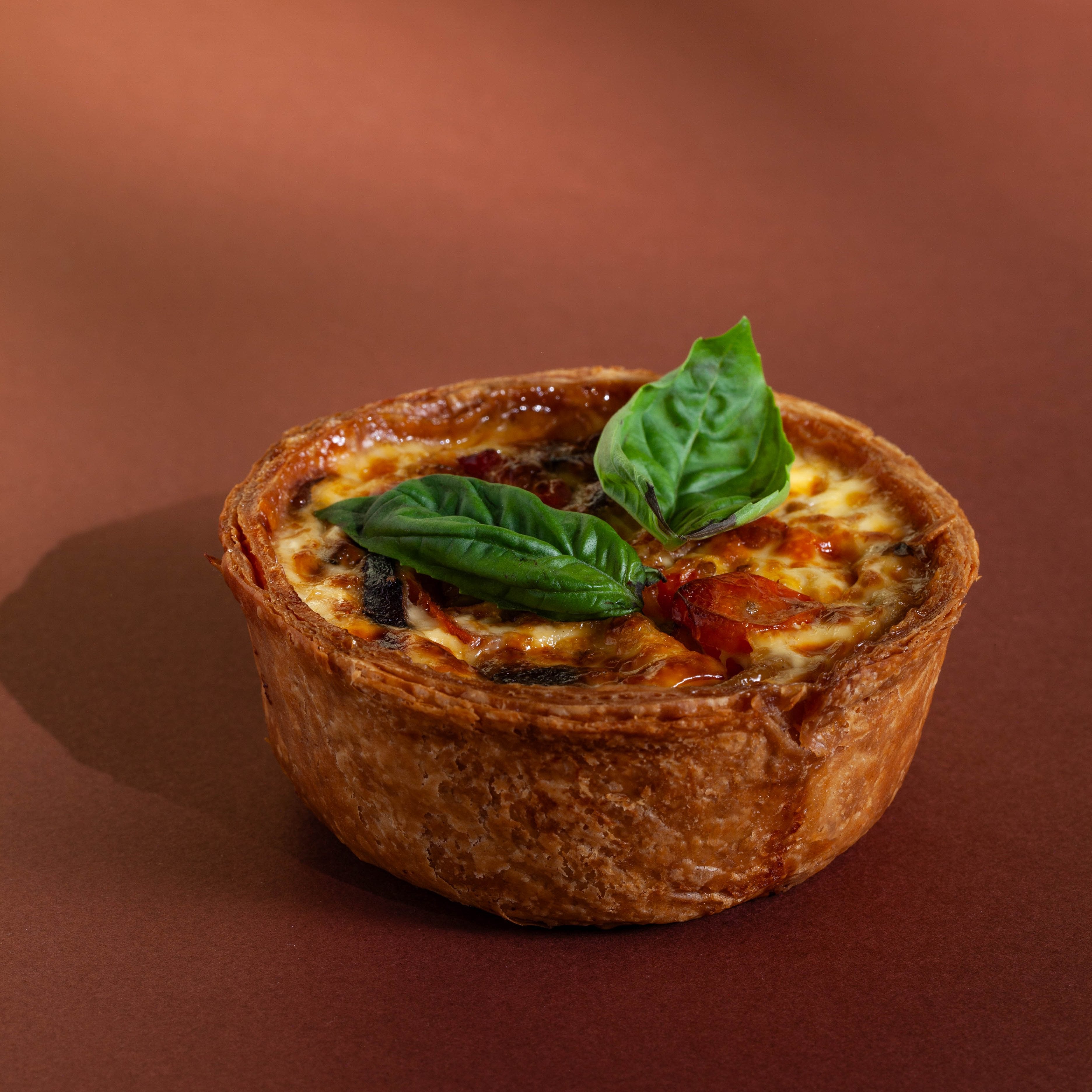 Mushroom Quiche