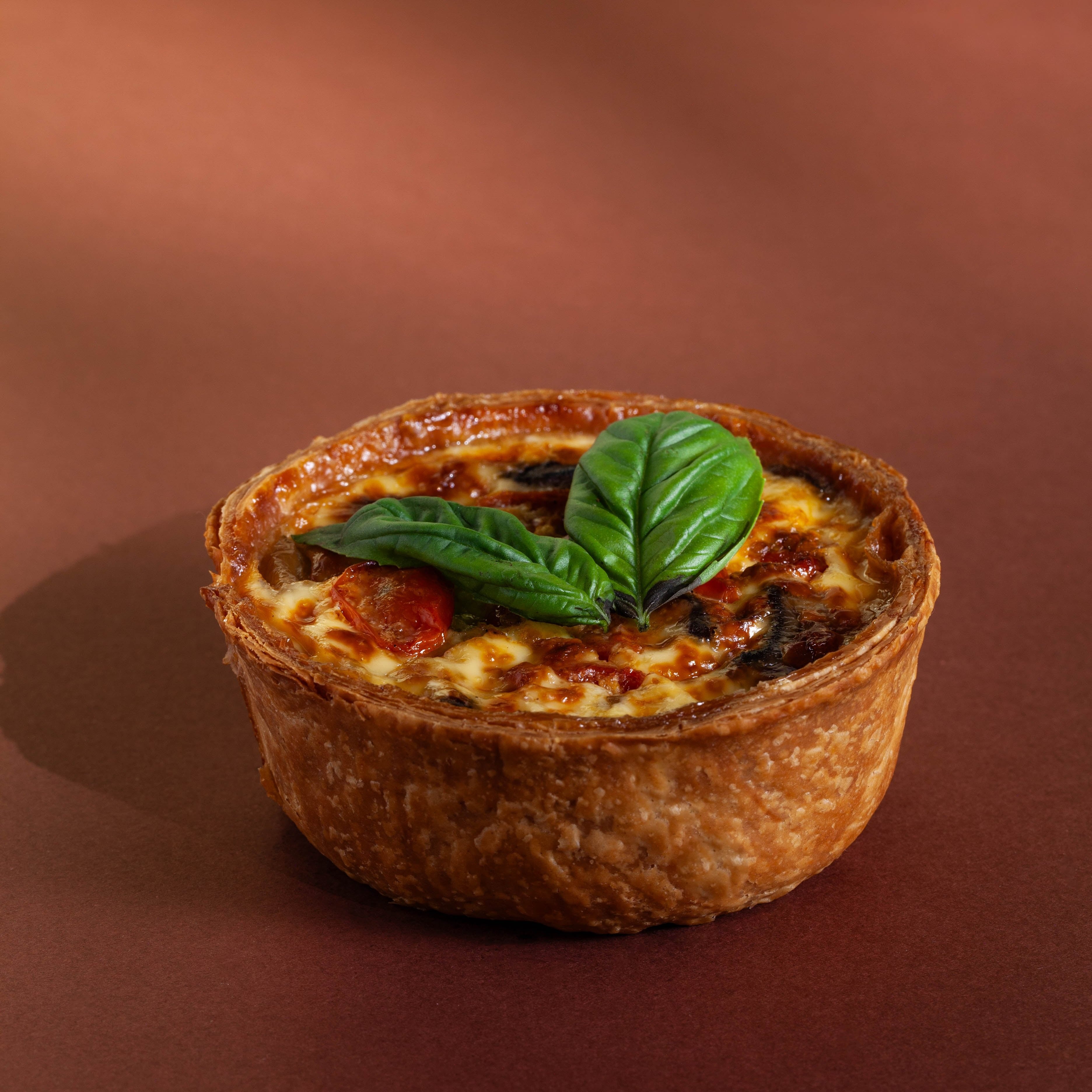 Mushroom Quiche