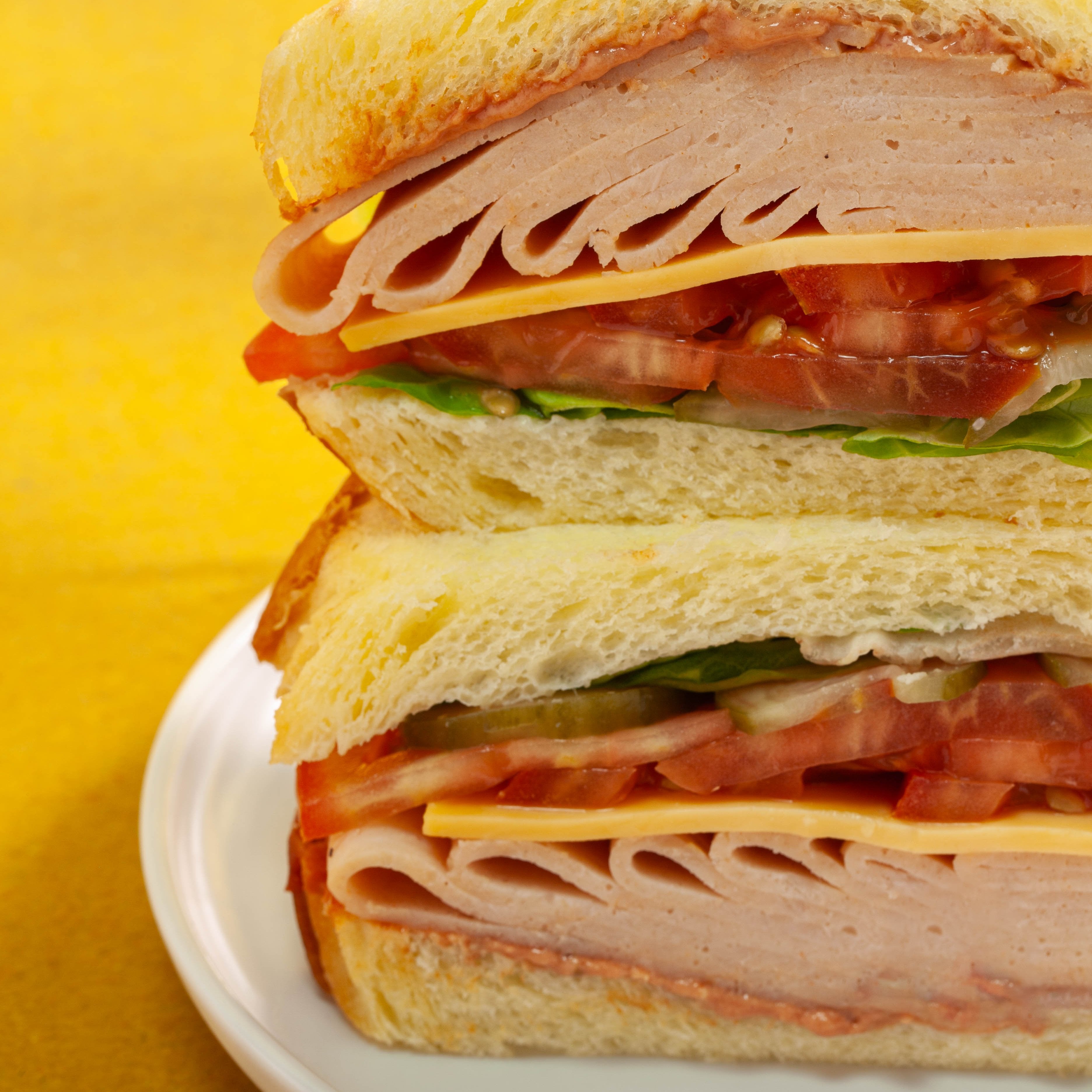 Chicken Ham & Cheese Sando